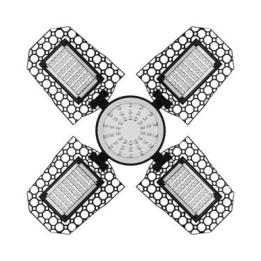 Imagem de Lâmpada LED De Alta Potência Para Cultivo De Plantas E27/E26 Para Hidr