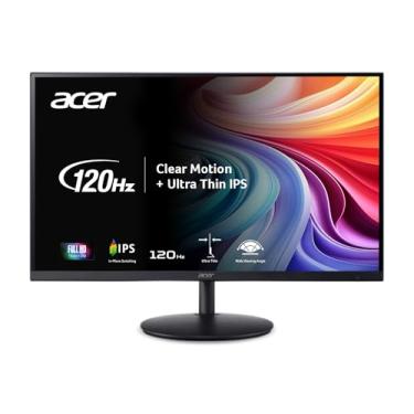 Imagem de Acer SH242Y G0bih 60.5 cm IPS Full HD (1920 x 1080) Monitor de escritório ultrafino para jogos | Suporte de sincronização adaptável (compatível com FreeSync) | Atualização de até 120Hz | 1ms (VRB) |