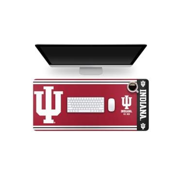 Imagem de FOCO NCAA Official Established Primary Logo Wordmark Home Office Desk Pad Mouse Pad 89 cm x 41 cm (Indiana Hoosiers, Indiana Hoosiers)