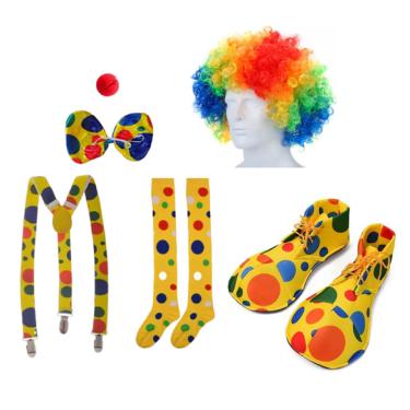 Imagem de Fantasia De Palhaça C/ 6 Pçs