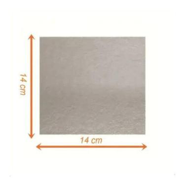 Imagem de Placa De Mica Guia De Onda Para Forno Microondas 15 X 15 Cm