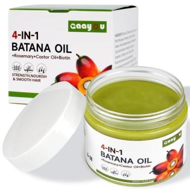 Imagem de Óleo de Batana Gaayou para crescimento de cabelo com alecrim, rícino 1