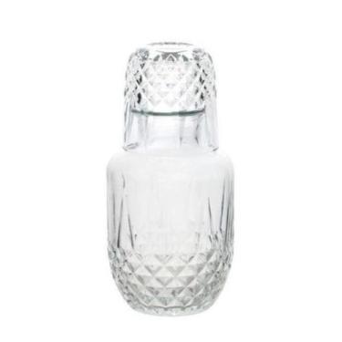 Imagem de MORINGA DE VIDRO SODOCALCICO DIAMANTE 500ML com copo - LYOR - COLISEU 