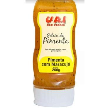 Imagem de Geleia de Pimenta UAI - 260g - Sabores Variados como Abacaxi, Morango 