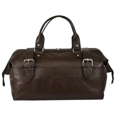 Imagem de Mala de Viagem EIFFEL em Couro (Café)