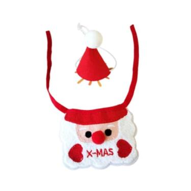 Imagem de Whtkoph Babador de Natal com Gorro para Cães Pequenos, Gatos E Outros Animais de Estimação – Presente Fofo, Toalha de Inverno para Cães, Macia, Ideal para Fer