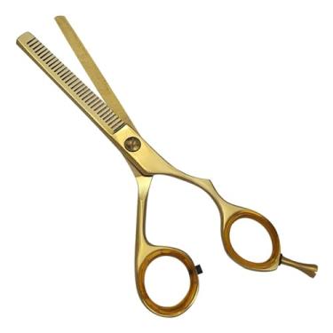 Imagem de Tesoura De Cabelo Mq Gold 6 Desfiadeira MQ203