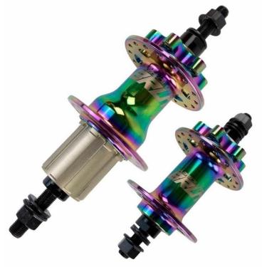 Imagem de Cubos Brutus DJ Oil Slick Cassete 32F Disco 6F com porca - ABSOLUTE Camaleão-Unissex