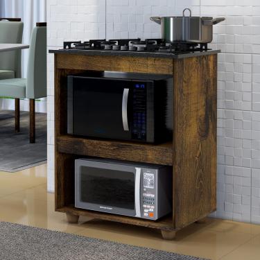 Imagem de Balcão de Cozinha para Cooktop 5 Bocas Turim Kaiki