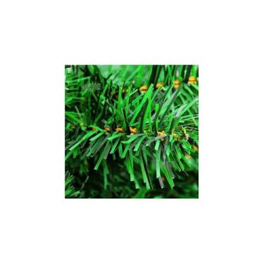 Imagem de Árvore de Natal Tradicional, Verde, 1,50 Metros de Altura, 380 Galhos, PVC e Ferro, Base de Ferro, Decoração Natalina para Casa