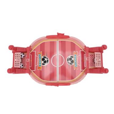 Imagem de Fabater Jogo Interativo de Mesa de Futebol de Dedo, Brinquedos Educativos Divertidos para Meninos, Relaxamento e Interação entre Pais e Filhos, Jogo de Pebolim de Mesa Em Miniatura para (Rosado)