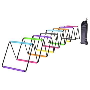 Imagem de KiBcsLic Escada de Agilidade para Futebol, Escada de Trabalho de Pés Flexível, Portátil e Multifuncional para Saltos com Obstáculos, de Velocidade para Futebol, 16 Grades, 640 Cm X 40 Cm