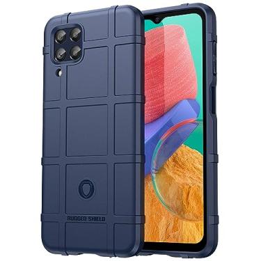 Imagem de IDEWEI Capa para Samsung Galaxy Jump2, fibra de carbono refinada, anti-queda, anti-impressões digitais, proteção integral. A capa do telemóvel é compatível com Samsung Galaxy Jump2