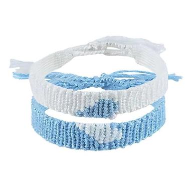 Imagem de Pulseiras de coração combinando, pulseiras para casais, pulseira da amizade, joias combinando, presentes de Natal, presentes de amizade para mulheres, dia dos namorados, Medium, Latão, Sem Pedra