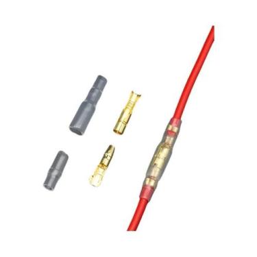 Imagem de Conectores Bullet Para Motocicleta 200PCS 50 Conjuntos Terminal Clássi