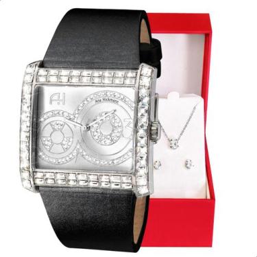 Imagem de Relógio Feminino Champion Ana Hickmann Couro Cristais AH28142Q