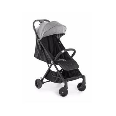 Imagem de Carrinho de Bebê Jamby Galzerano Preto e Cinza
