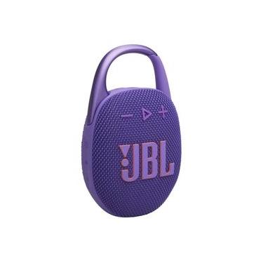 Imagem de Caixa de Som Bluetooth Portátil JBL Clip 5 Roxa