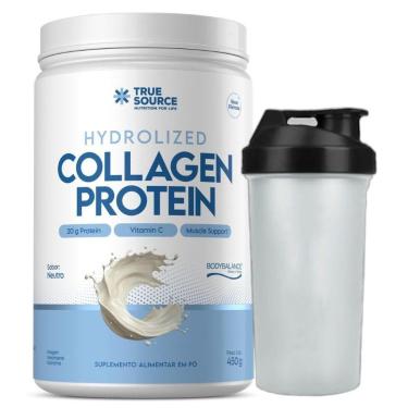 Imagem de Collagen Protein Neutro 450g Coqueteleira - True Source-Unissex