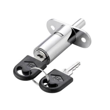 Imagem de Fechaduras de porta deslizante, alongamento de liga de zinco com chaves, armário de trava de segurança para janela (estilo 3)