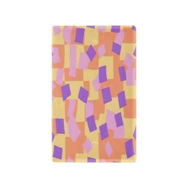 Imagem de Wassud Placa de cobertura para interruptor de luz, placa de parede decorativa de tabuleiro de damas divertidas, placa de parede para tomadas elétricas em branco 11 x 6 cm