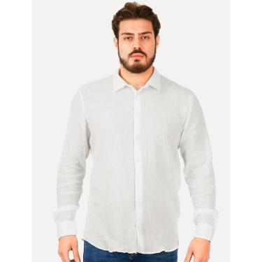 Imagem de Camisa Reserva Masculina Cotton Voil Gaze Branca-Masculino