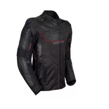 Imagem de Jaqueta Texx Falcon V2 Couro Masculina Com Proteção - Texx 144379-Masculino