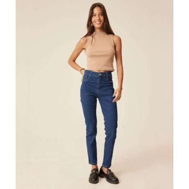 Imagem de Calça Jeans Skinny Feminina Sawary-45436, Jeans azul, 36