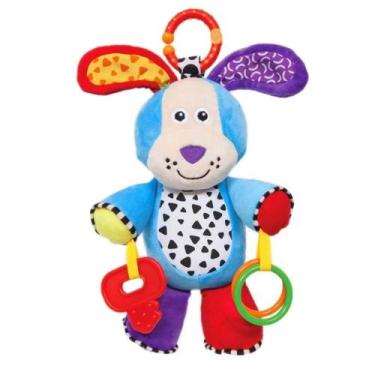 Imagem de Cachorro Atividades Brinquedo para Recém Nascido Bebê Leãozinho 3M+ - 