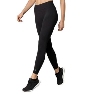 Imagem de Calça Legging Compressão X run Emana Anti Celulite Lupo, Preto, M