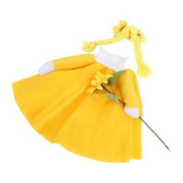 Imagem de GLOGLOW Roupas de Ganso para Varanda de Girassol, Fantasia Fofa Com Trança de Fio, Serve para Gansos de Gramado de 23 Tamanhos, Tecido, para Decoração de Quintal e Pátio