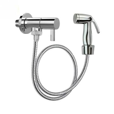 Imagem de Ducha Higiênica Alta Pressão Com Mangueira E Suporte