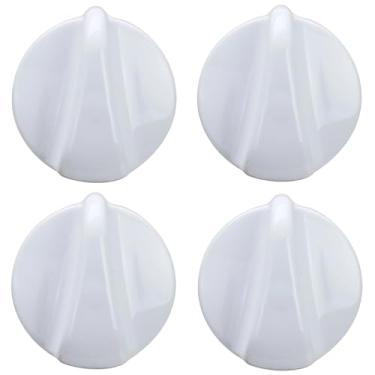 Imagem de Manípulo de fogão de queimador de superfície de alcance adequado para WB03K10034 para forno de fogão GE Hotpoint, botão de controle de queimador de superfície substitui 242680 AP3620001 PS225983