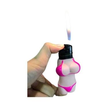 Imagem de Capa De Isqueiro De Silicone À Prova d'Água Com Tema De Biquíni, Capa 