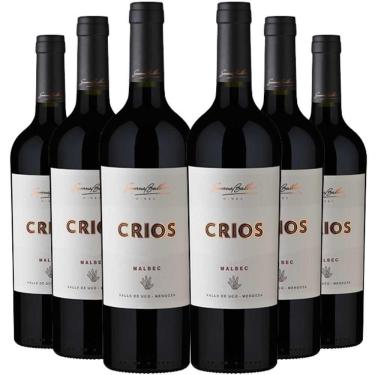 Imagem de Kit 6 Garrafas Vinho Tinto Susana Balbo Crios Malbec 750ml