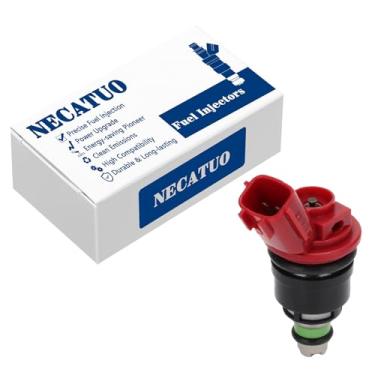 Imagem de Conjunto de 1 injetor de combustível - compatível com Nissan 200SX 240SX Altima Sentra Infiniti G20 2.0L 2.4L L4 - Substitui FJ285 16600-53F01 842-18114