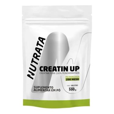 Imagem de Creatina Nutrata 500g refil Pura 100% Monohidratada, Micronizada 200 Mesh, Sabor Neutro, 500g, Suplemento Alimentar em Pó