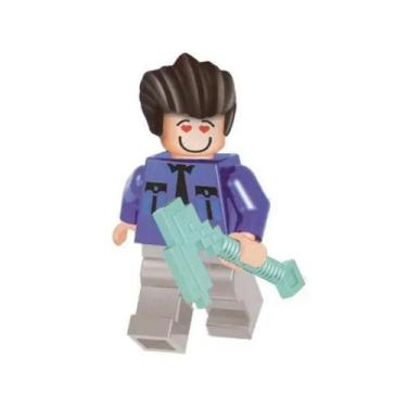 Imagem de Boneco Bloco Roblox Jailbreak Vigilante - Compatível LEGO - Genérico
