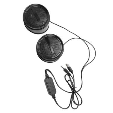 Imagem de Jiawu Alto-falante para Computador de Mesa Com Fio, Graves Aprimorados, Controle de Volume Conveniente para PC, Laptop, USB, Som HIFI para Uso Em Escritório Doméstico (Luminoso)