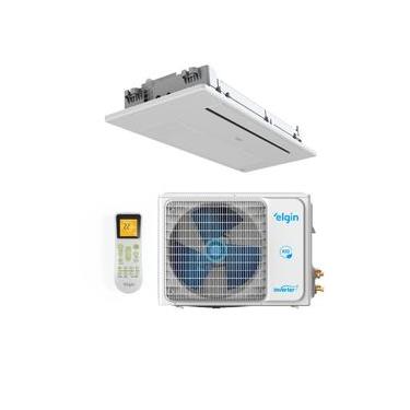 Imagem de Ar Condicionado Split Cassete Inverter Elgin One Air 1 Via 12000 BTUs Quente/Frio 45KOQI12C2WA - 220V