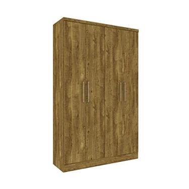 Imagem de Roupeiro 4 Ptas Amsterdam Ipe Rustic - Tcil Móveis