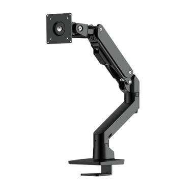 Imagem de S500 Braço de mola a gás de liga de alumínio 34-49 polegadas suporte para monitor de tela curva G9/G7 grande suporte para monitor carregando 20 kg (preto)