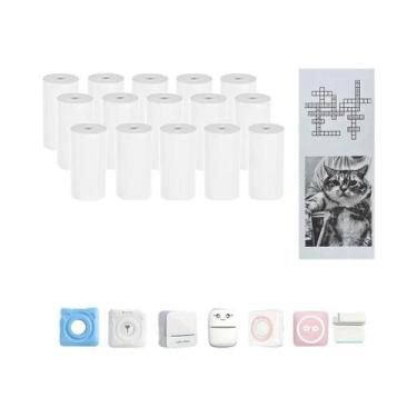 Imagem de Papel De Recarga Para Câmera Instantânea Infantil, 12 Rolos, Impressão