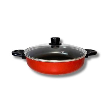 Imagem de Frigideira Panela Wok N24 Antiaderente Gal Com Tampa