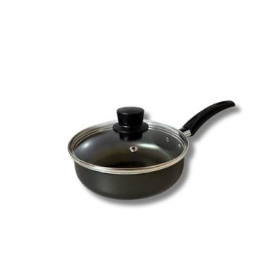 Imagem de Frigideira Funda 16cm Antiaderente Com Tampa De Vidro Gal