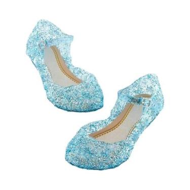 Imagem de Sandálias De Princesa Sereia Frozen Para Meninas, Calçados Esportivos 