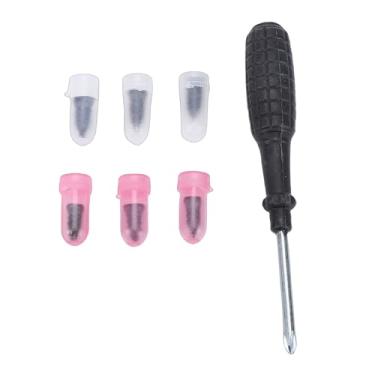 Imagem de Tbest Kit de pregos de reparo de pneus Parafusos de borracha à prova de calor de alta resistência para manutenção em carros, motocicletas, caminhões, ônibus, pneus agrícolas