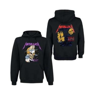 Imagem de Moletom Com Capuz METALLICA Para Homens, Estilo Rock, Confortável, Par