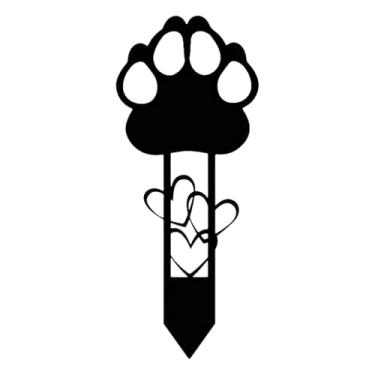 Imagem de Stgfyxgs Placas de homenagem para túmulos de cães, feitas em aço carbono, únicas, resistentes e duráveis.