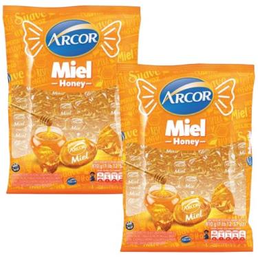Imagem de Bala De Mel Honey Arcor Kit 2 Pacotes 1,2kg Kits na Web